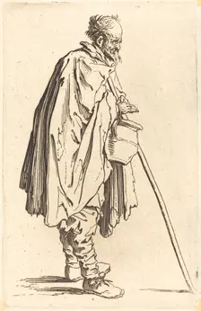 Beggar with Pot, c. 1622. Creator: Jacques Callot