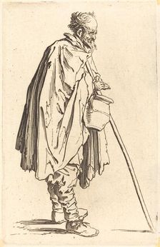 Beggar with Pot, c. 1622. Creator: Jacques Callot