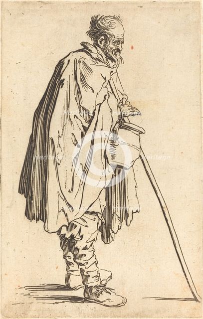 Beggar with Pot, c. 1622. Creator: Jacques Callot.