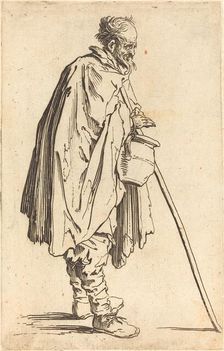 Beggar with Pot, c. 1622. Creator: Jacques Callot