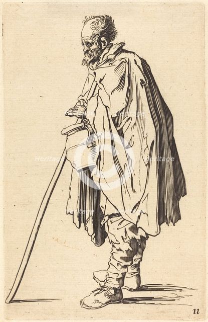 Beggar with Pot. Creator: Unknown.