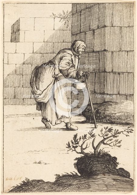 Beggar Woman, 17th century. Creator: Unknown.