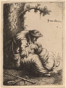 Beggar Woman Fleaing a Boy, 1632. Creator: Jan Georg van Vliet