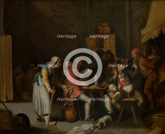 Beggar Woman in a Tavern. Creator: Willem van Herp.