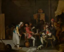 Beggar Woman in a Tavern. Creator: Willem van Herp