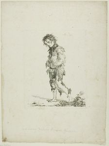 Begger, 1804. Creator: Carl Ludwig Buchhorn