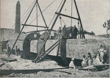 Beginning the Framework 1877, (1910). Creator: Unknown