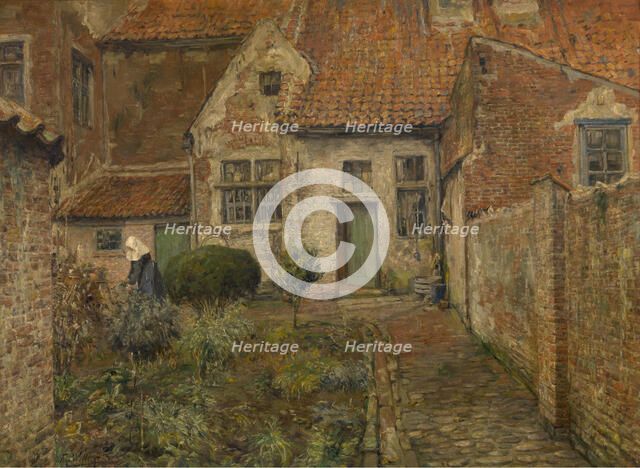 Beguinage, c1900-1930. Creator: Ferdinand Willaert.