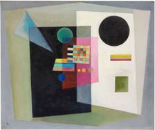 Behauptend (Claiming), 1926. Creator: Kandinsky, Wassily Vasilyevich (1866-1944)