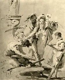 Beheading of a Saint mid 18th century, (1928). Artist: Giovanni Battista Tiepolo