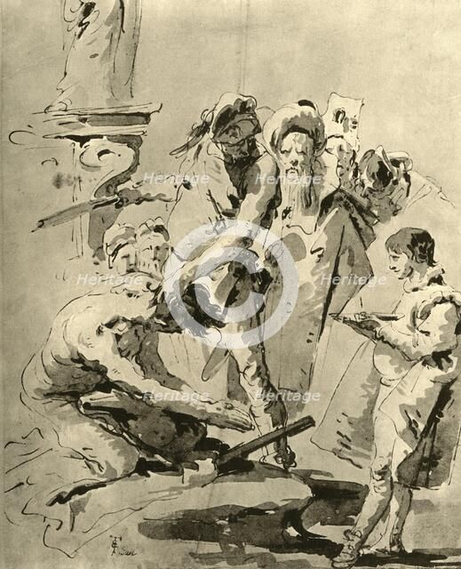 'Beheading of a Saint', mid 18th century, (1928). Artist: Giovanni Battista Tiepolo.