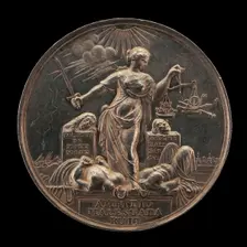 Beheading of James Scott, Duke of Monmouth, and Archibald Campbell, 9th Earl of Argyll, 1685. Creator: Reinier Arondeaux