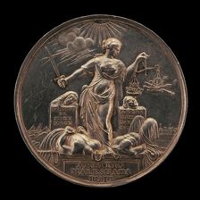 Beheading of James Scott, Duke of Monmouth, and Archibald Campbell, 9th Earl of Argyll, 1685. Creator: Reinier Arondeaux