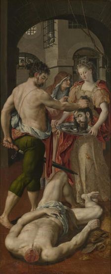 Beheading of John the Baptist, 1574. Creator: Martin de Vos