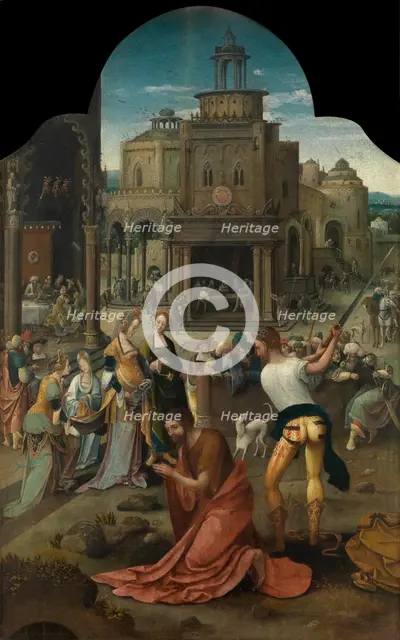 Beheading of John the Baptist, 1510-1530. Creator: Master of 1510-1530.