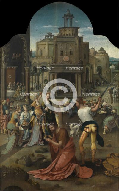 Beheading of John the Baptist, 1510-1530. Creator: Master of 1510-1530.