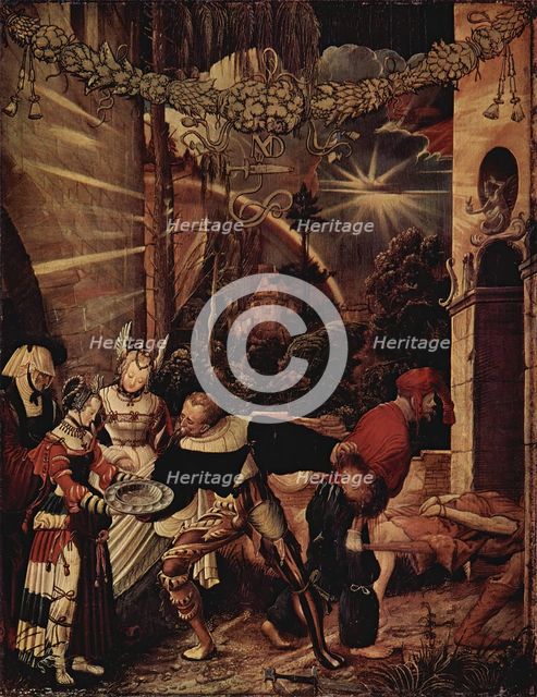 Beheading of John the Baptist, 1517. Creator: Nicolas Manuel Deutsch.