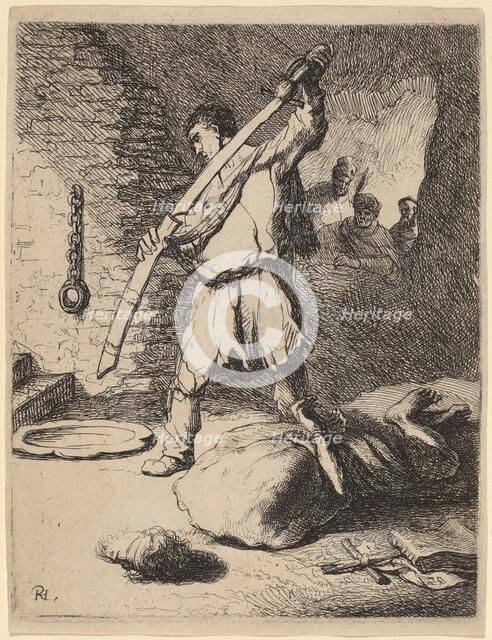 Beheading of John the Baptist, c. 1627. Creator: Rembrandt Harmensz van Rijn.