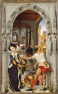 Beheading of St John the Baptist, c1510. Creator: Dutch Master