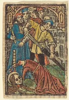 Beheading of Saint Catherine (?). Creator: Unknown
