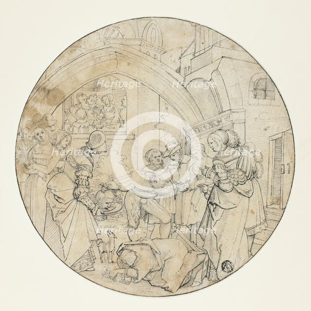 Beheading of Saint John the Baptist, c. 1530. Creator: Unknown.