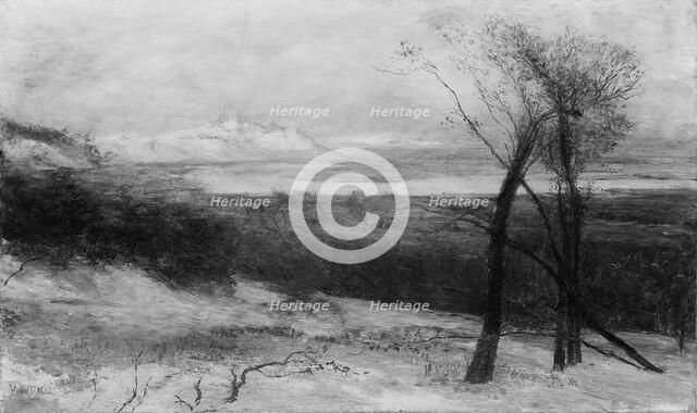 Behind Dunes, Lake Ontario, 1883-87. Creator: Homer Dodge Martin.
