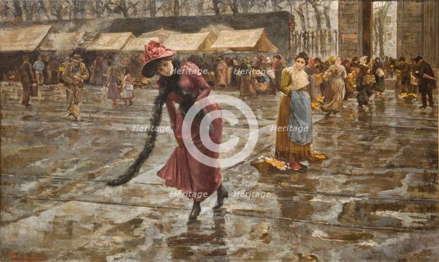 Behind the City Gate (Fuori di porta), 1891.