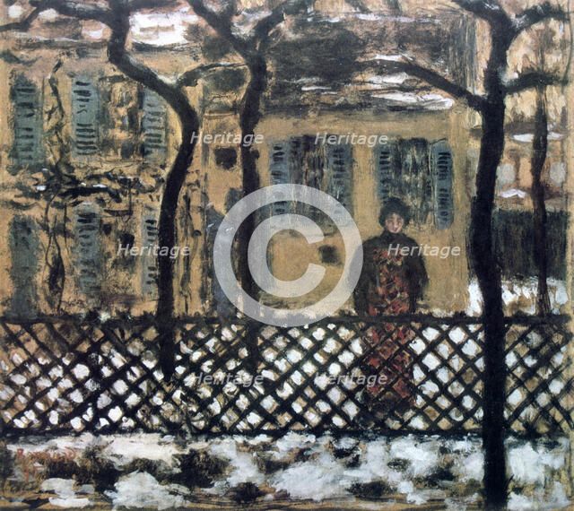 'Behind the Fence', c1895. Artist: Pierre Bonnard