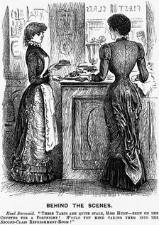 Behind the Scenes 1881. Creator: Unknown