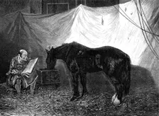 "Behind the Scenes," by J. A. Fitzgerald, 1870. Creator: Unknown