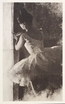 Behind the scenes of the opera. From the portfolio: Robert Demachy, c.1890-1914. Creator: Robert Demachy