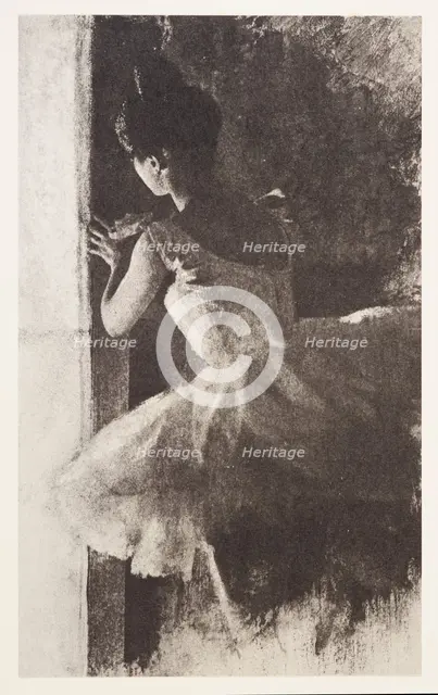Behind the scenes of the opera. From the portfolio: Robert Demachy,  c.1890-1914. Creator: Robert Demachy.