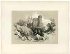 Beilstein on the Moselle, from Picturesque Selections, 1860. Creator: James Duffield Harding