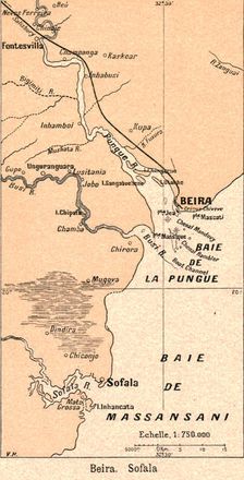 'Beira. Sofala; Afrique Australe 1914. Creator: Unknown