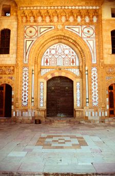Beiteddine Palace, Lebanon, 19th Century. Creator: Vivienne Sharp