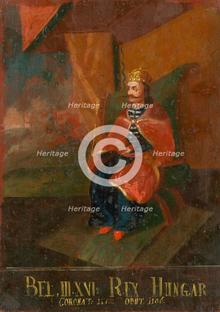 Béla III, 18th century. Creator: Unknown.