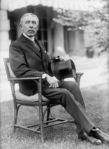 Belgian Mission To U.S. Baron Ludovic Moncheur, Head of Mission, 1917. Creator: Harris & Ewing