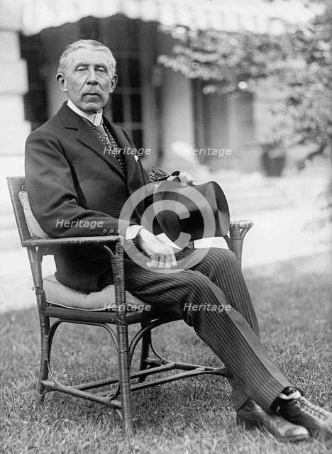 Belgian Mission To U.S. Baron Ludovic Moncheur, Head of Mission, 1917. Creator: Harris & Ewing.