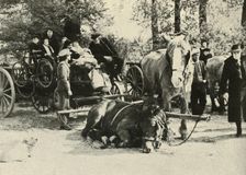 Belgian Refugees on the Road 1939-1940, (1941). Creator: Unknown