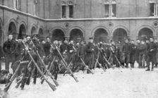 Belgian soldiers of the 9th Mixed Brigade, Battle of Liege, Belgium, 5-16 August 1914