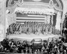 Belgians At Keith Theater, 1919. Creator: Harris & Ewing