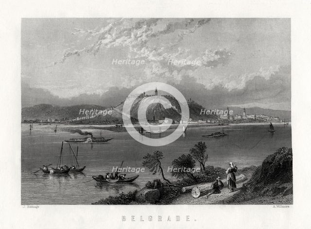 'Belgrade', 1883. Artist: A Willmore