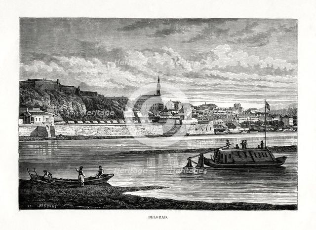 Belgrade, Serbia and Montenegro, 1879. Artist: Unknown