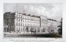 Belgrave Square, Belgravia, London, 1828. Artist: S Lacey