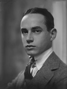 Belden, Charles O., Mr., portrait photograph, 1917 Feb. 21. Creator: Arnold Genthe