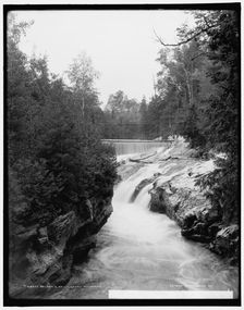 Belden's Falls, Green Mountains, between 1900 and 1906. Creator: Unknown