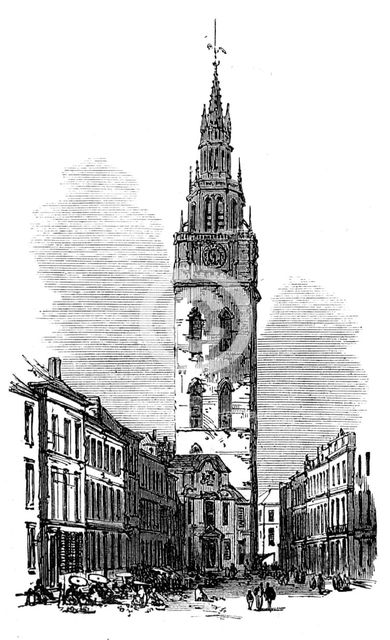 Belfry, Ghent, 1872. Creator: Unknown.