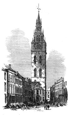 Belfry, Ghent, 1872. Creator: Unknown