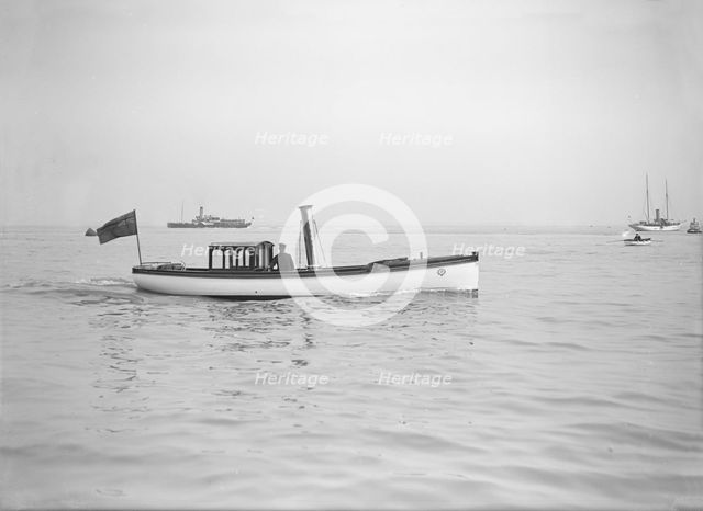 Belinda's launch, 1911. Creator: Kirk & Sons of Cowes.