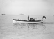 Belinda's launch, 1911. Creator: Kirk & Sons of Cowes